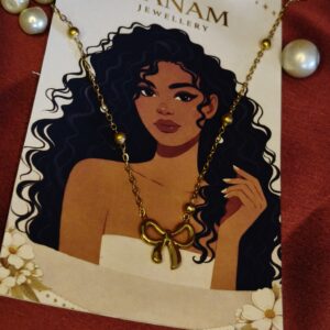 BOW OF ELEGANCE NECKLACE